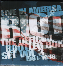 RIOT - Live In America - Official Bootleg Box Set Volume 3: 1981-1988 (6CD BOX) - UK Hear No Evil Edition