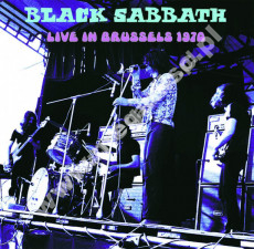 BLACK SABBATH - Live In Brussels 1970 - FRA Verne Limited RED VINYL Press - VERY RARE BLACK SABBATH - Live In Brussels 1970 - FRA Verne Limited RED VINYL Press - VERY RARE