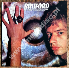 BRUFORD - Feels Good To Me - GERMAN Polydor 1977 1st Press - NEAR MINT VINTAGE VINYL