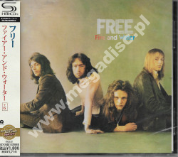 FREE - Fire And Water +5 - Japan SHM-CD