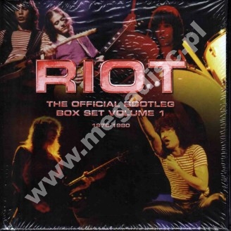 RIOT - Official Bootleg Box Set Volume 1 (1976-1980) (6CD BOX) - UK Hear No Evil Edition
