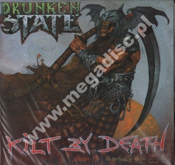 DRUNKEN STATE - Kilt By Death - GERMAN Heavy Metal Records 1990 1st Press - POSŁUCHAJ - EXCELLENT PLUS VINTAGE VINYL