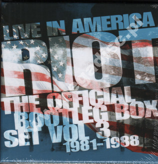 RIOT - Live In America - Official Bootleg Box Set Volume 3: 1981-1988 (6CD BOX) - UK Hear No Evil Edition