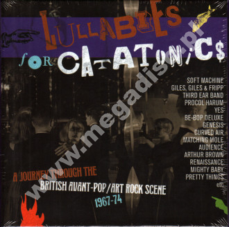 VARIOUS ARTISTS - Lullabies For Catatonics: A Journey Through The British Avant-Pop/Art Rock Scene 1967-74 (3CD BOX) - UK Grapefruit Records Edition