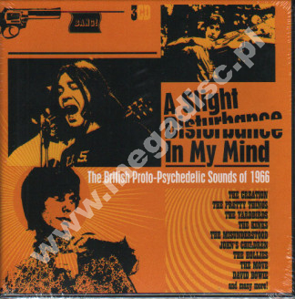 VARIOUS ARTISTS - A Slight Disturbance In My Mind: British Proto-Psychedelic Sounds Of 1966 (3CD BOX) - UK Grapefruit Edition