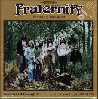 FRATERNITY (with BON SCOTT) - Seasons Of Change - Complete Recordings 1970-1974 (3CD BOX) - UK Lemon Remastered Expanded Edition