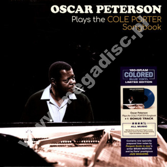 OSCAR PETERSON - Plays The Cole Porter Songbook +1 - EU 20th Century Masterworks BLUE VINYL Limited 180g Press - POSŁUCHAJ