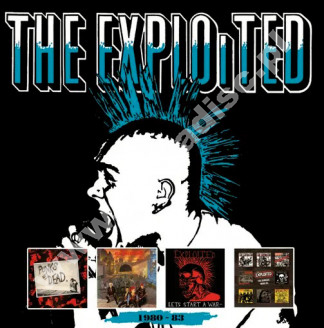 EXPLOITED - 1980-83 (4CD BOX) - UK Anagram Remastered Edition