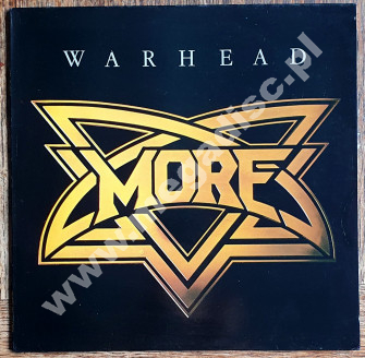 MORE - Warhead - UK Atlantic 1981 1st Press - NEAR MINT VINTAGE VINYL
