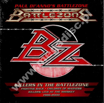 PAUL DI'ANNO'S BATTLEZONE - Killers In The Battlezone (1986-2000) (3CD BOX) - UK Hear No Evil Edition