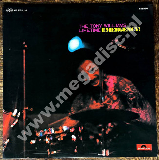 TONY WILLIAMS LIFETIME - Emergency! (2LP) - JAPAN Polydor 1969 1st Press - NEAR MINT VINTAGE VINYL