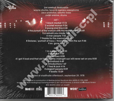 WEATHER REPORT – Live in Offenbach 1978 (2CD) - GER Edition