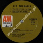 LEE MICHAELS - Lee Michaels (3rd Album) - US A&M 1969 (olive label) 1st Press - NEAR MINT VINTAGE VINYL