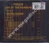 FOCUS - Live At The Rainbow - NL Red Bullet Remastered Edition