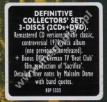 BLACK WIDOW - Sacrifice + Live At Beat-Club 1970 (2CD+DVD) - GER Repertoire Digipack Edition - POSŁUCHAJ