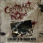 VARIOUS ARTISTS - CONTRACT IN BLOOD - History Of UK Thrash Metal (5CD BOX) - UK Cherry Red Edition