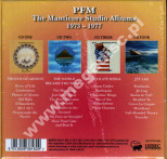 PFM (PREMIATA FORNERIA MARCONI) - Manticore Studio Albums 1973-1977 (4CD BOX) - UK Manticore / Esoteric Remastered Edition - POSŁUCHAJ