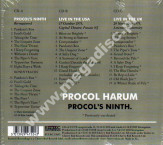 PROCOL HARUM - Procol's Ninth +33 (3CD) - UK Esoteric Expanded Digipack Edition - POSŁUCHAJ