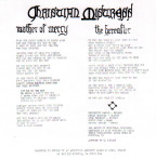 CHRISTIAN MISTRESS - Mother Of Mercy - SINGIEL 7'' - US Nasjonal 1st Limited Press - POSŁUCHAJ - OSTATNIA SZTUKA