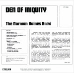 NORMAN HAINES BAND - Den Of Iniquity +2 - EU Ethelion Expanded Limited Press - POSŁUCHAJ - VERY RARE