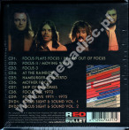 FOCUS - 50 Years: Anthology 1970-1976 (9CD + 2 DVD BOX) - NL Red Bullet Remastered Edition