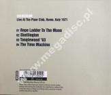 COLOSSEUM - Live At The Piper Club, Rome, Italy 1971 - UK Repertoire Remastered Digipack Edition - POSŁUCHAJ