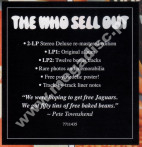 WHO - Who Sell Out +12 (2LP) - EU Remastered Expanded STEREO Deluxe Press