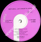 DEEP PURPLE - Last Concert In Japan - NL Purple 1977 1st Press - NEAR MINT VINTAGE VINYL
