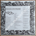 FOCUS - Focus Con Proby - NL EMI Bovema 1977 1st Press - NEAR MINT VINTAGE VINYL