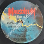 LIVING DEATH - Vengeance Of Hell - BELGIAN Mausoleum 1984 1st Press - NEAR MINT VINTAGE VINYL
