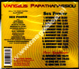 VANGELIS - Sex Power / Poem Symphonique - EU Edition - VERY RARE