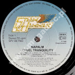 NAPALM - Cruel Tranquility - GERMAN Steamhammer 1989 1st Press - NEAR MINT VINTAGE VINYL